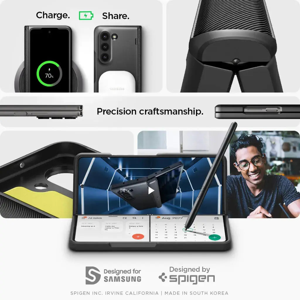 Galaxy Z Fold 5 Case Slim Armor Pro - Spigen Singapore