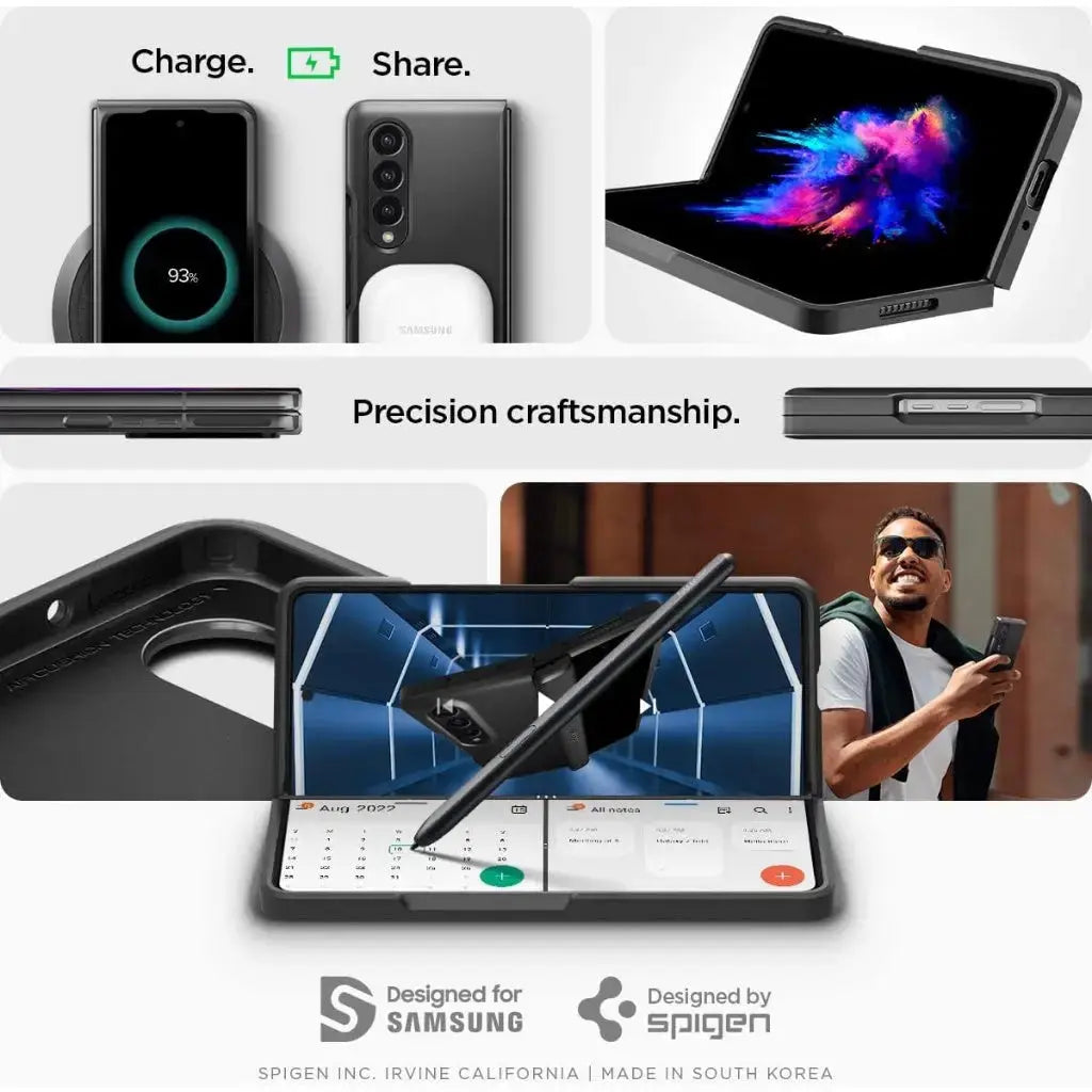 Galaxy Z Fold 5 Case Slim Armor Slot - Spigen Singapore