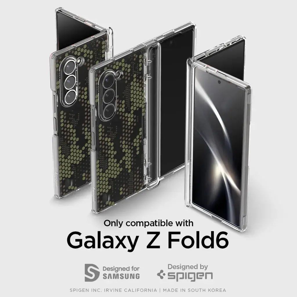 Galaxy Z Fold 6 Case Ultra Hybrid Pro Digital Camo - Spigen Singapore