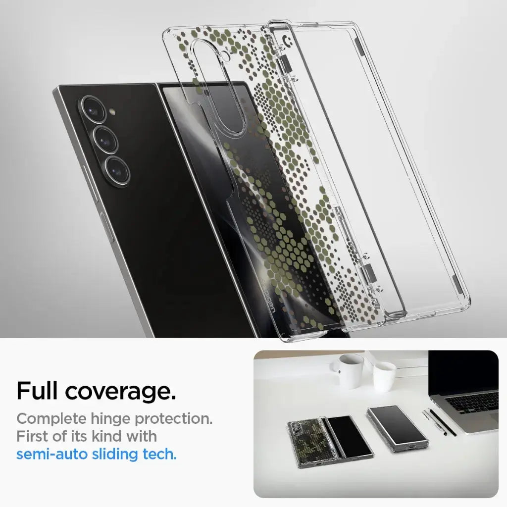 Galaxy Z Fold 6 Case Ultra Hybrid Pro Digital Camo - Spigen Singapore