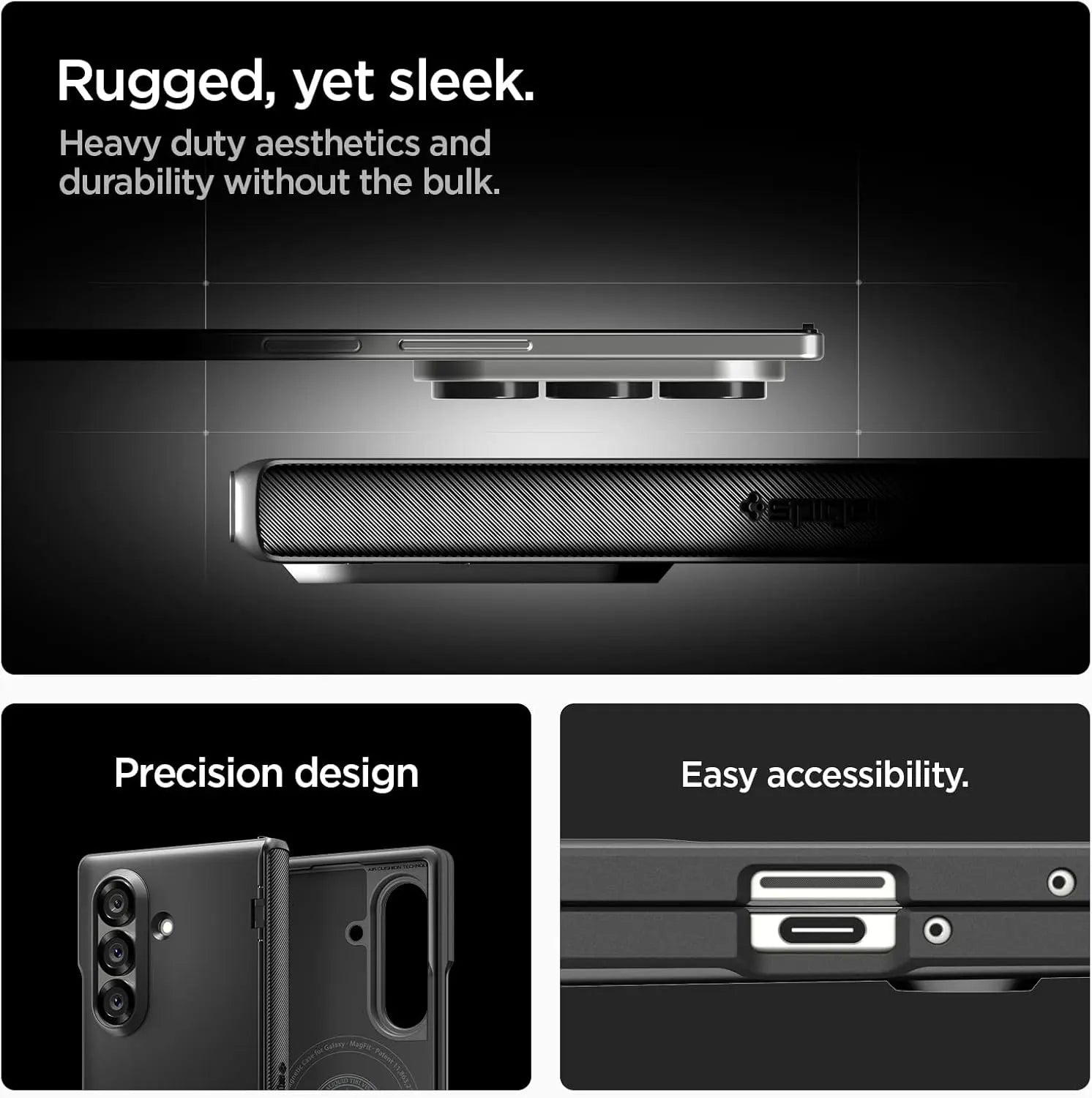 Galaxy Z Fold 7 Case Slim Armor Pro MagFit
