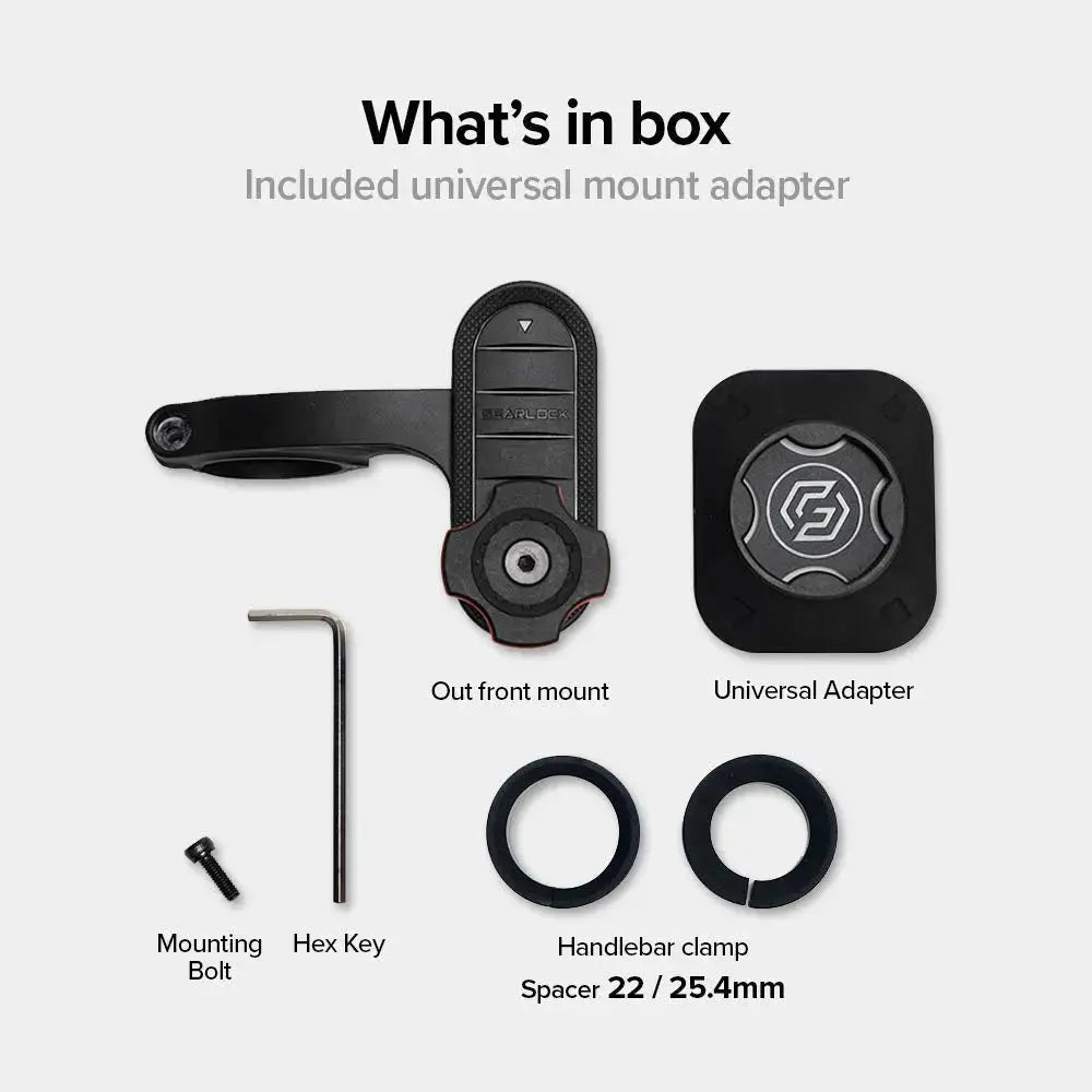 Gearlock MF100 Out Front Bike Mount - Spigen Singapore