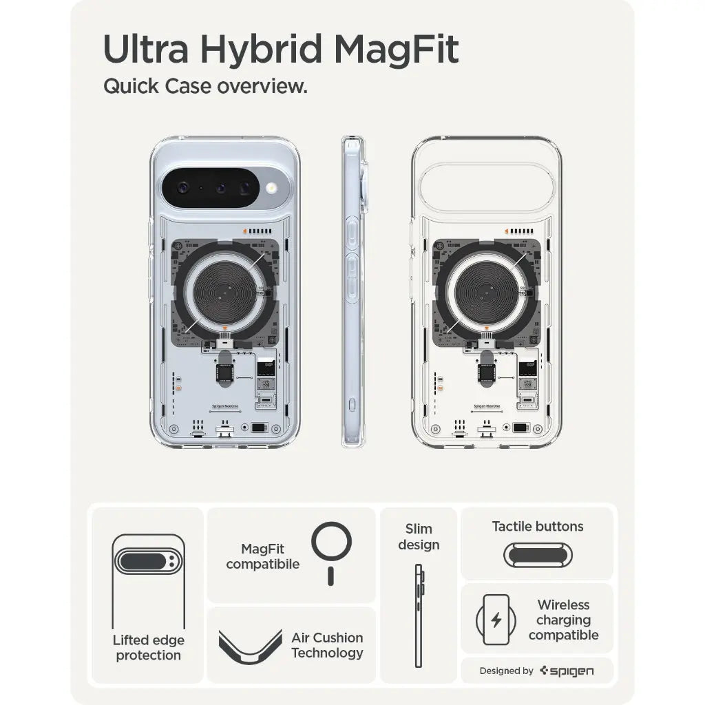 Google Pixel 10 Pro / Pixel 10 Case Ultra Hybrid MagFit Neo One