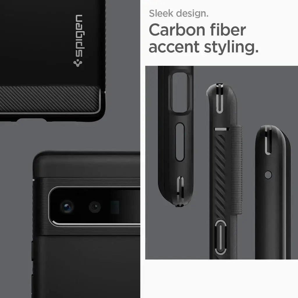 Google Pixel 6 Pro Case Rugged Armor - Spigen Singapore