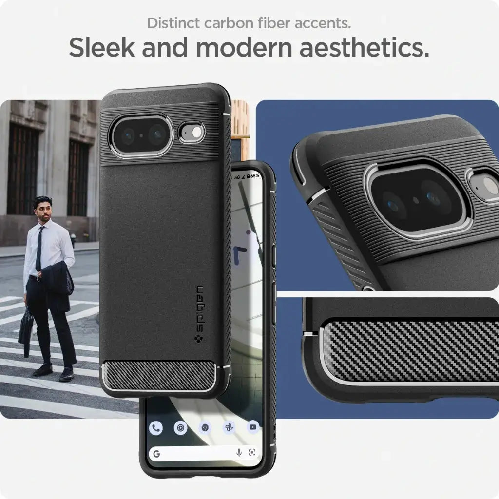 Google Pixel 8 Case Rugged Armor - Spigen Singapore