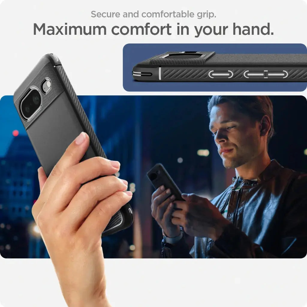 Google Pixel 8 Case Rugged Armor - Spigen Singapore