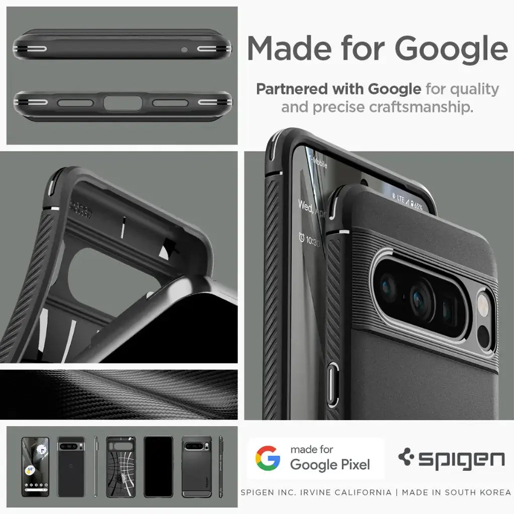 Google Pixel 8 Pro Case Rugged Armor - Spigen Singapore