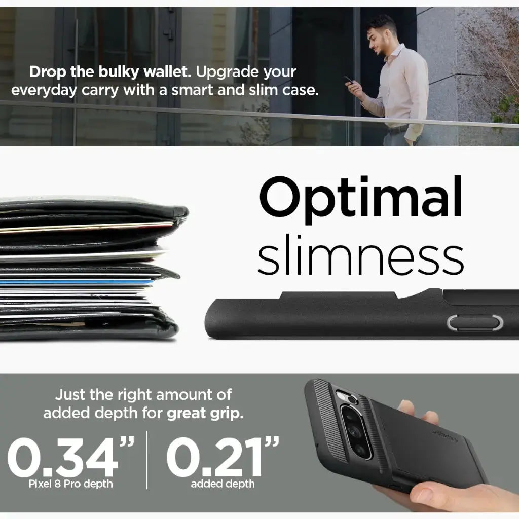 Google Pixel 8 Pro Case Slim Armor CS - Spigen Singapore