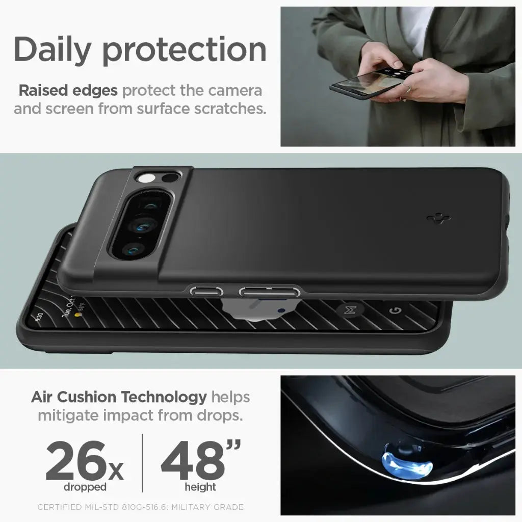 Google Pixel 8 Pro Case Thin Fit - Spigen Singapore