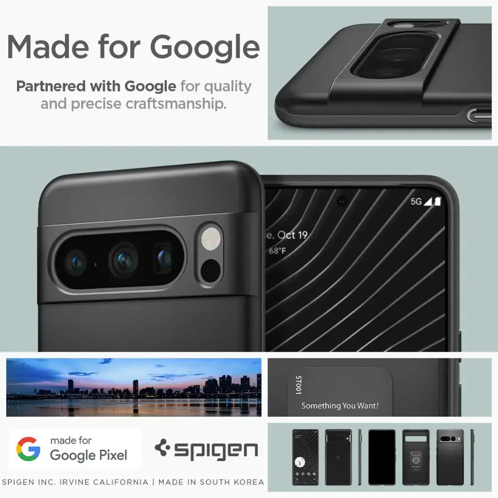 Google Pixel 8 Pro Case Thin Fit - Spigen Singapore