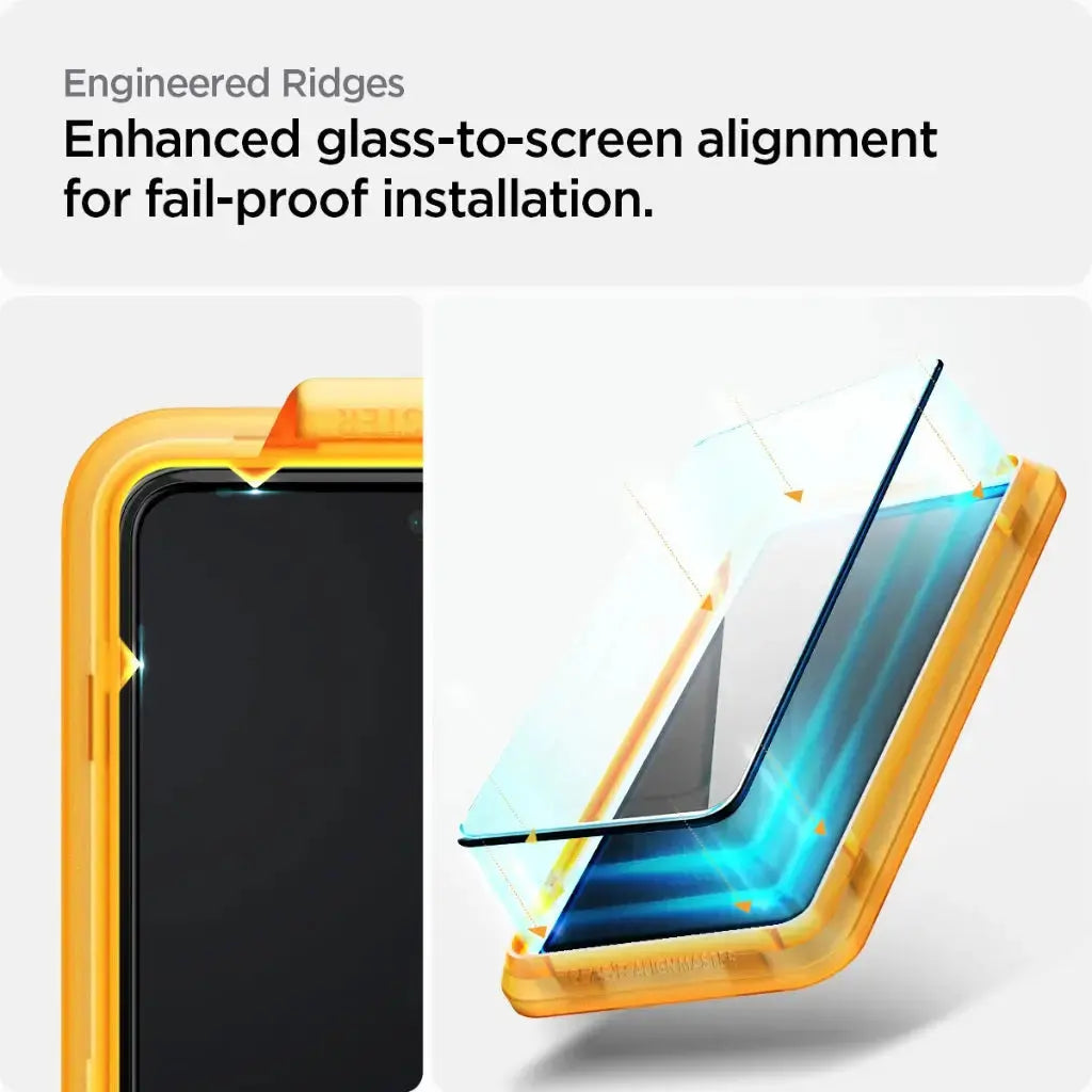 Google Pixel 8 Screen Protector AlignMaster GLAS.tR - Spigen Singapore