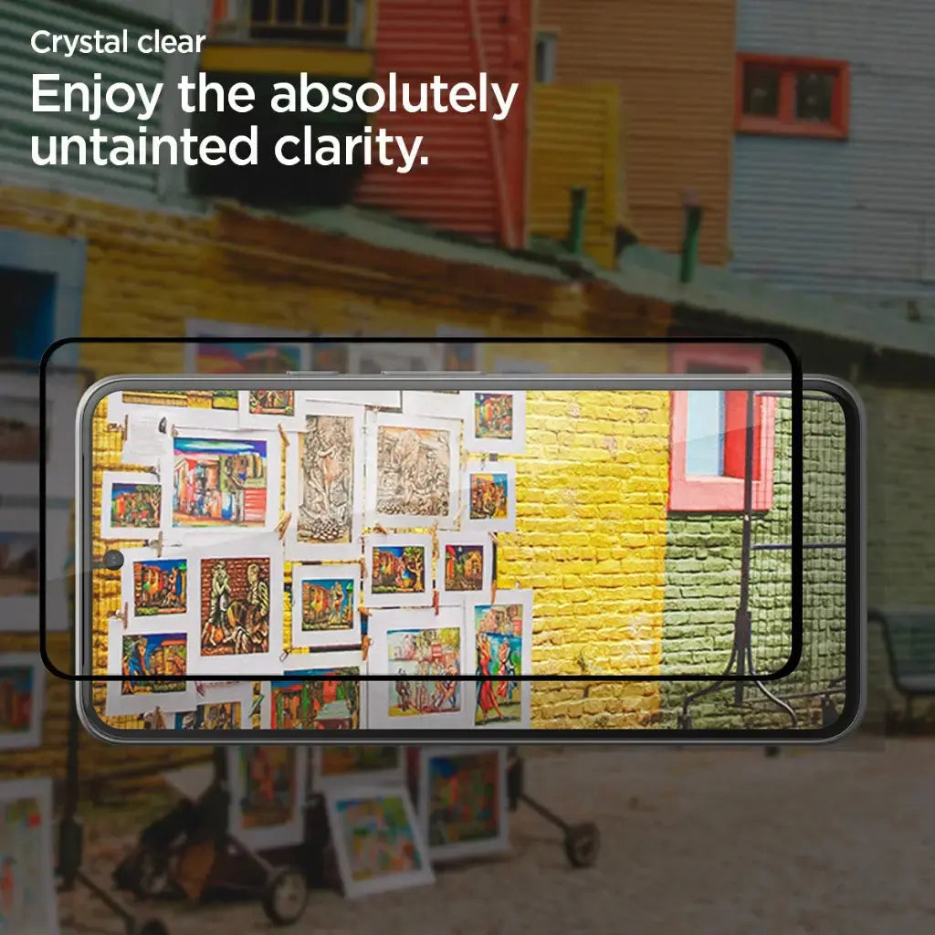 Google Pixel 8 Screen Protector AlignMaster GLAS.tR - Spigen Singapore