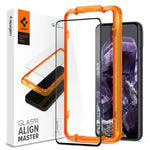 Google Pixel 8 Screen Protector AlignMaster GLAS.tR - Spigen Singapore