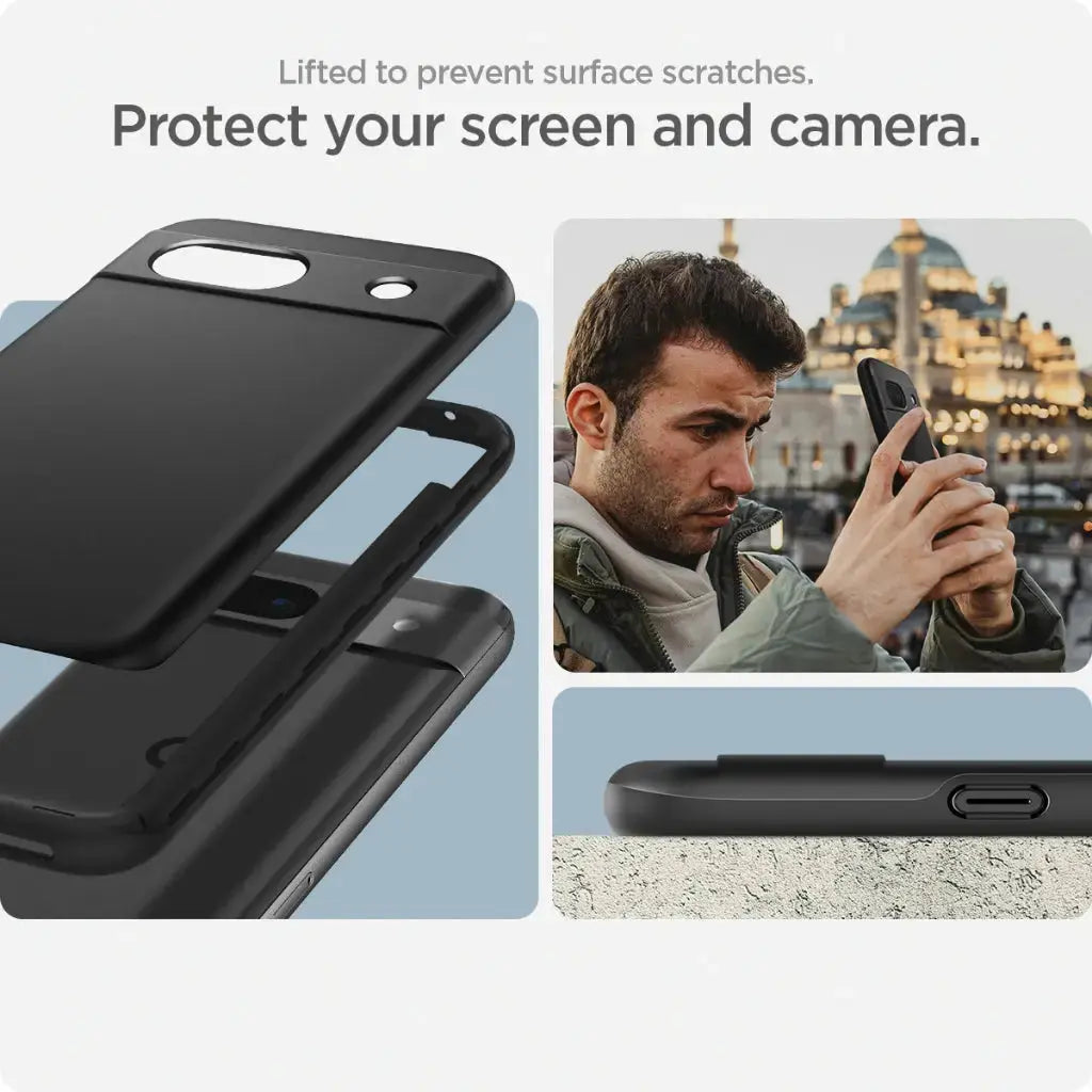 Google Pixel 8a Case Thin Fit - Spigen Singapore