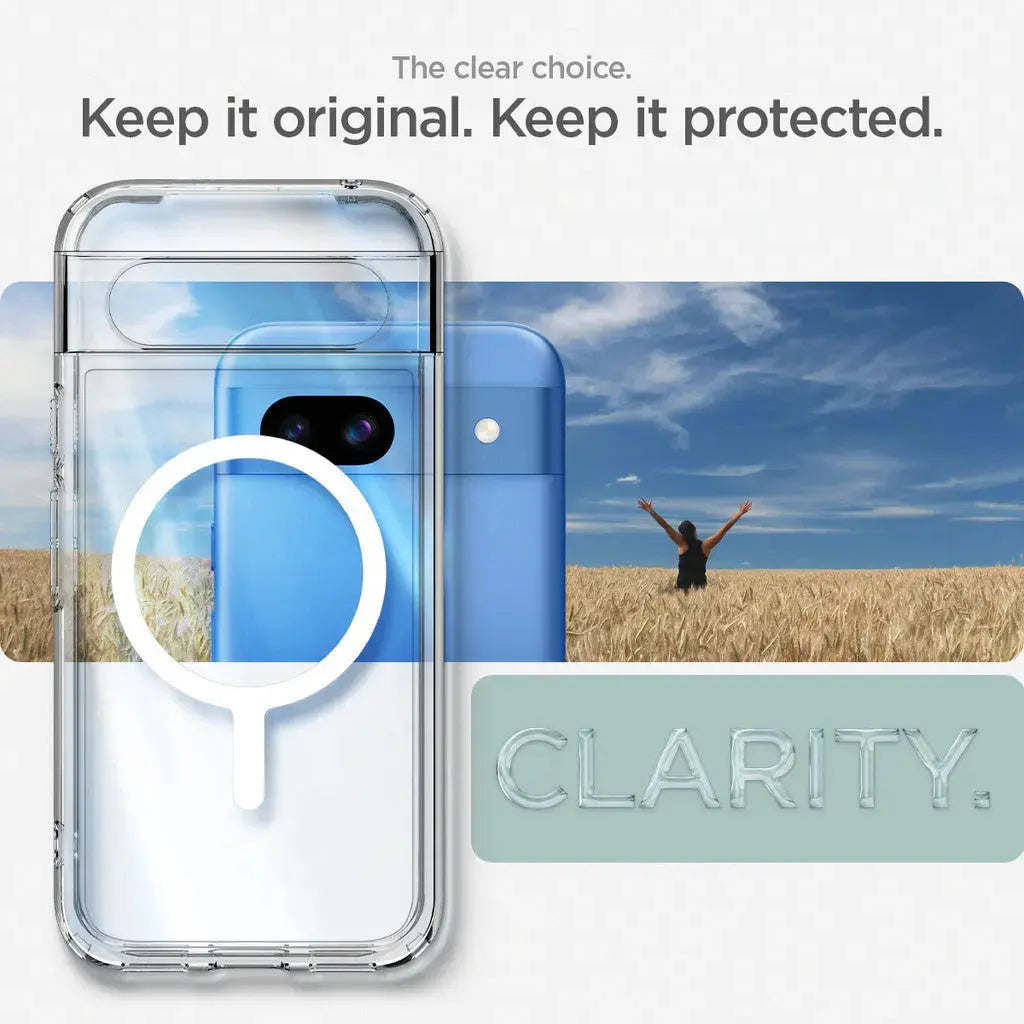 Google Pixel 8a Case Ultra Hybrid Magfit Magsafe Case - Spigen Singapore