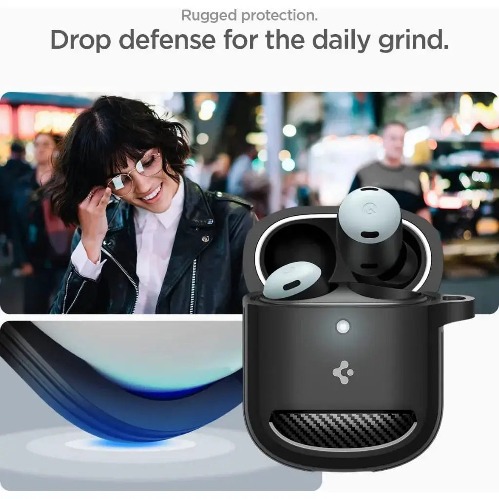Google Pixel Buds Pro Case Rugged Armor - Spigen Singapore