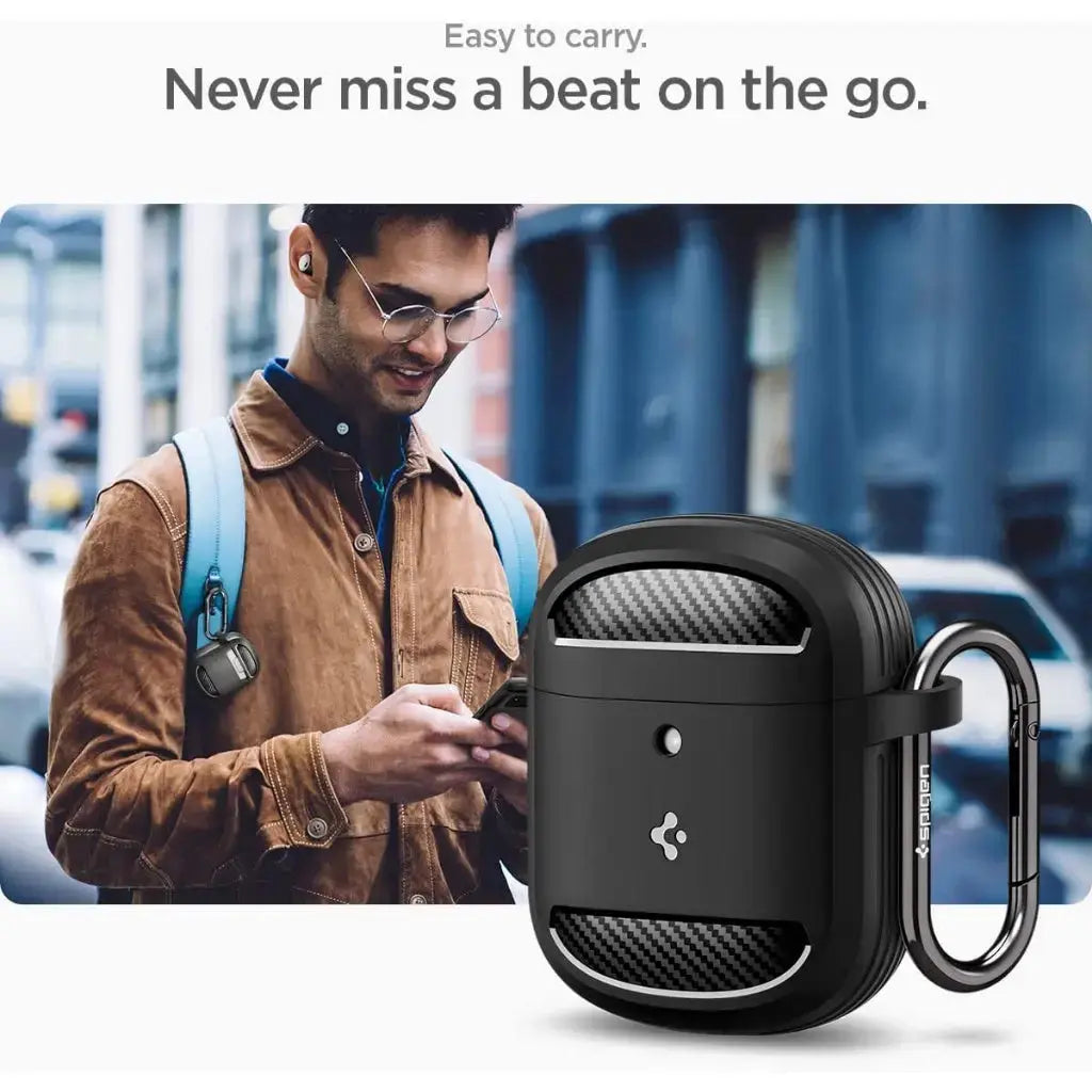 Google Pixel Buds Pro Case Rugged Armor - Spigen Singapore