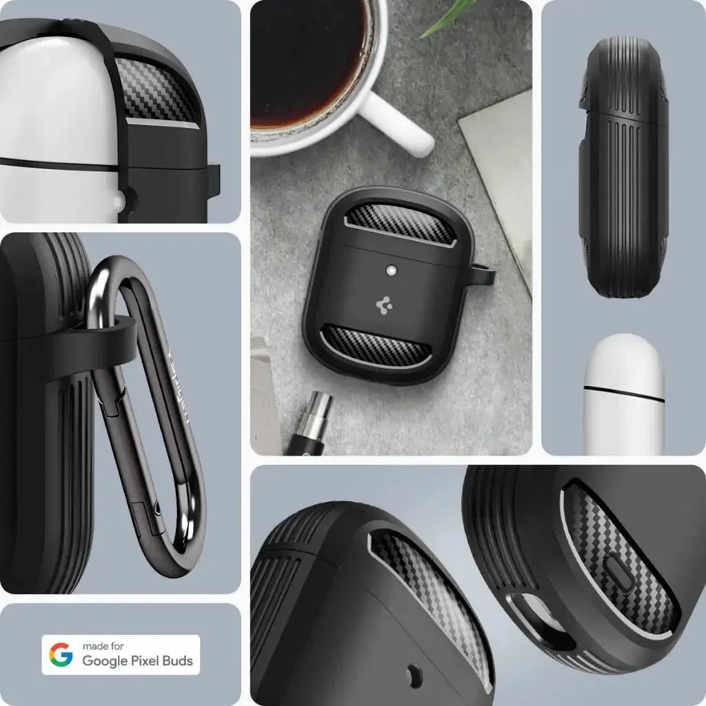 Google Pixel Buds Pro Case Rugged Armor - Spigen Singapore