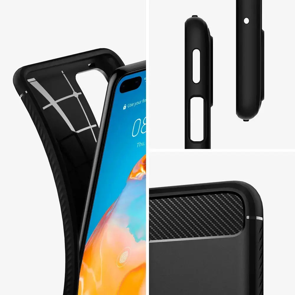 Huawei P40 Case Rugged Armor - Spigen Singapore
