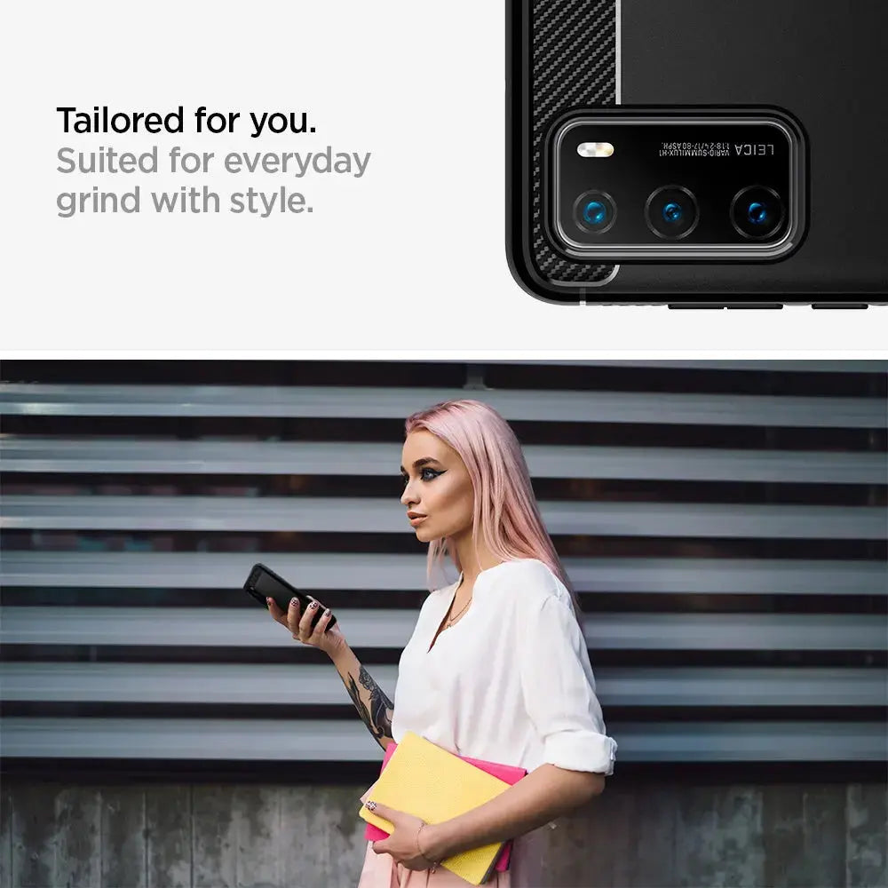 Huawei P40 Case Rugged Armor - Spigen Singapore