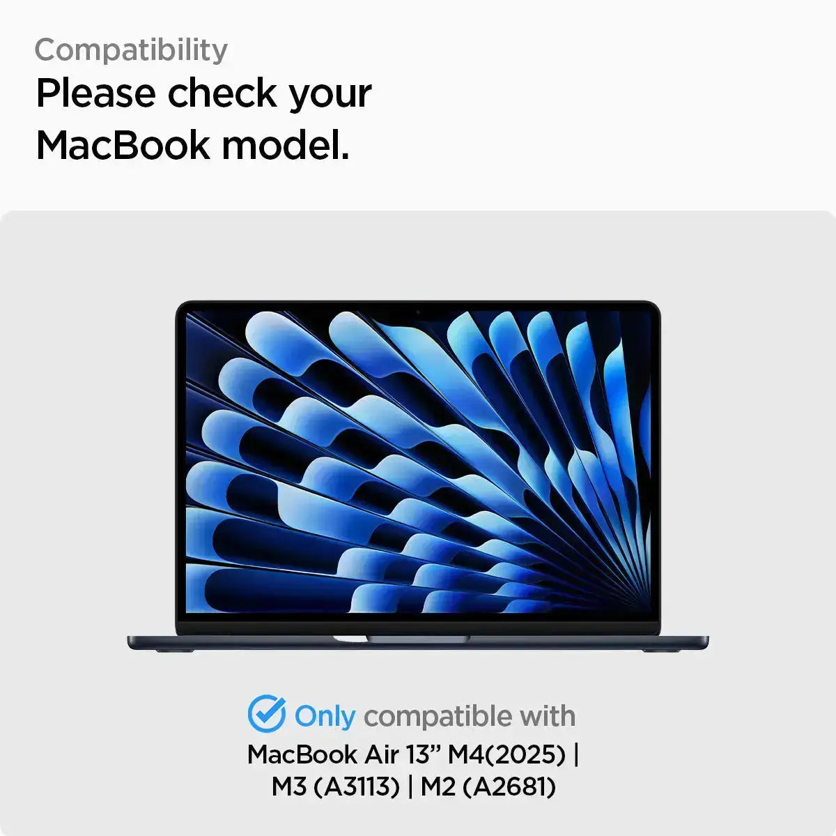 MacBook Air 13.6"  (2025 / 2024 / 2022) Screen Protector Full Coverage