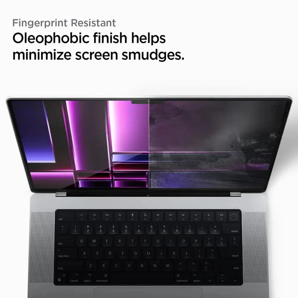 MacBook Pro 16-inch Screen Protector - Spigen Singapore