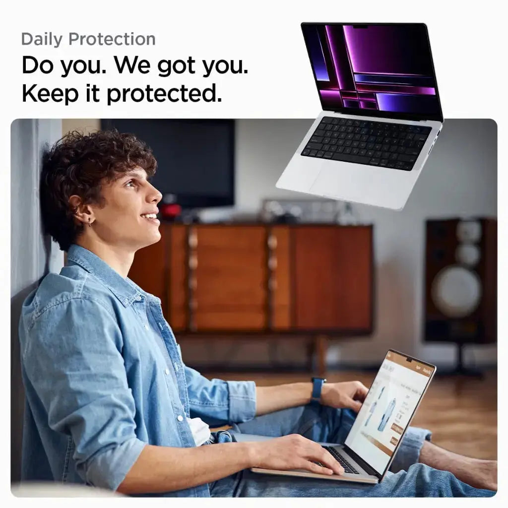 MacBook Pro 16-inch Screen Protector - Spigen Singapore