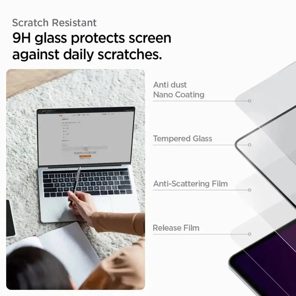 MacBook Pro 16-inch Screen Protector - Spigen Singapore