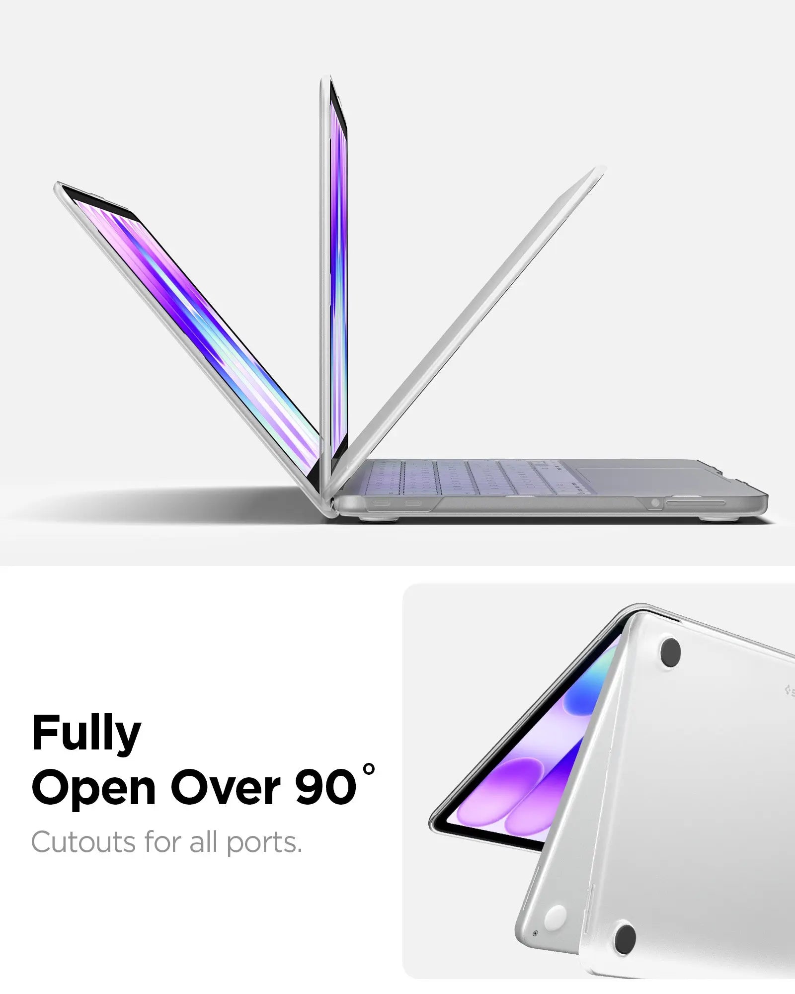 Macbook Neo 13 inch case A18 Pro (2026) Airskin Frost