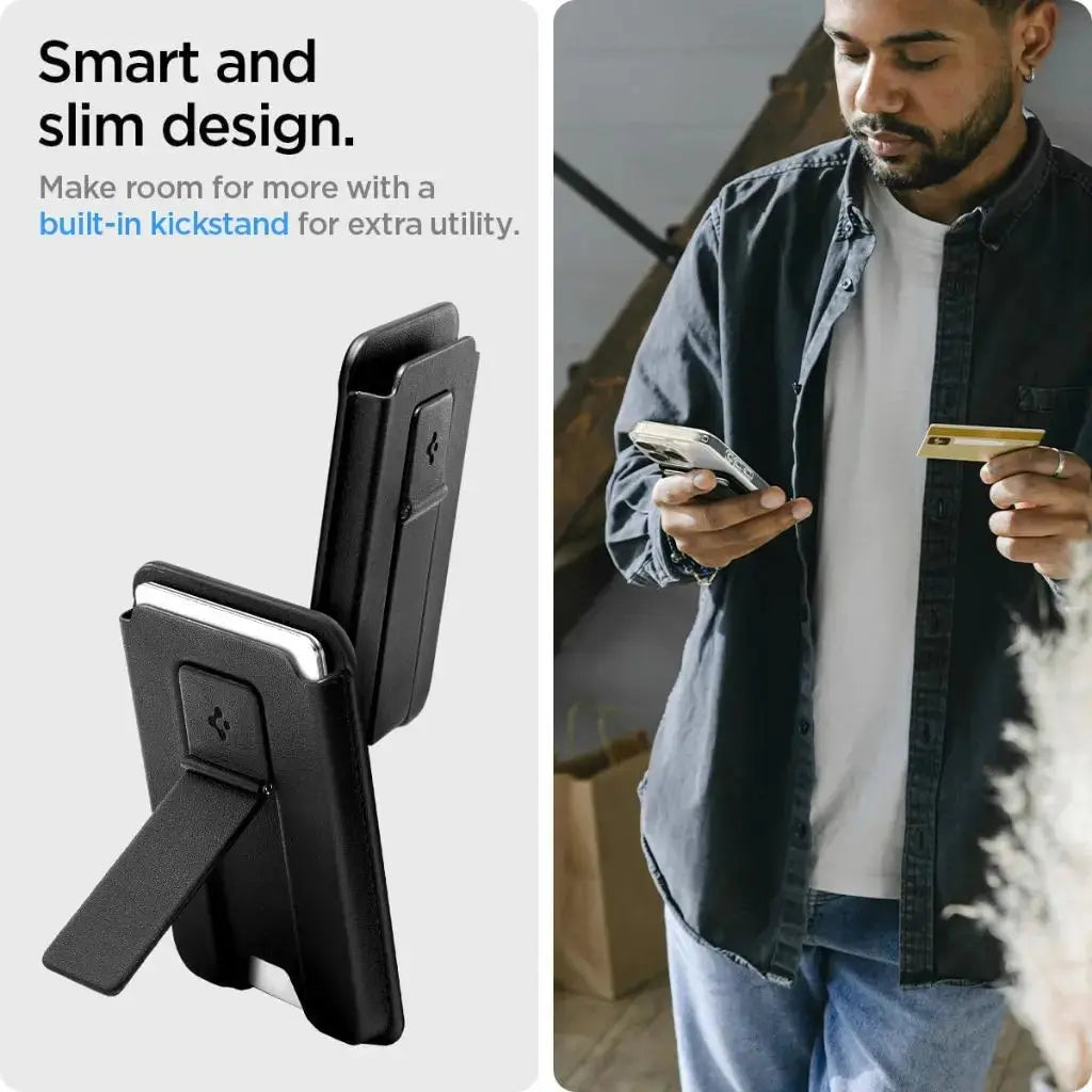 Magnetic Card Holder Wallet Smart Fold 2 - Spigen Singapore