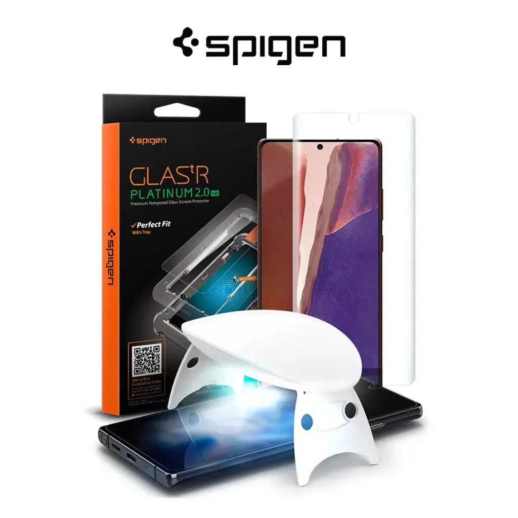 Note 20 Screen Protector GLAS.tR Platinum - Spigen Singapore
