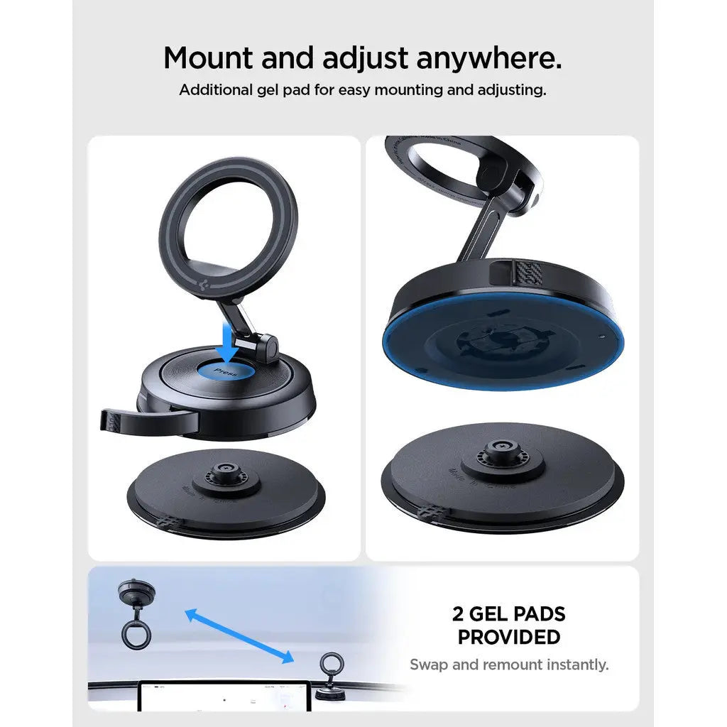 OneTap Magnetic Car Dashboard Windshield Phone Holder STK120