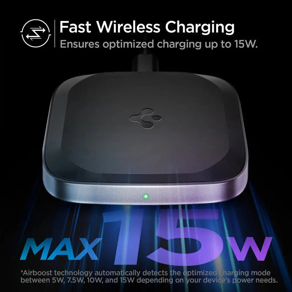 PF2004 Fast 15W Wireless Charger - Spigen Singapore