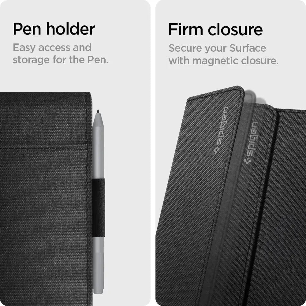 Microsoft Surface Pro 11 / 10 / 9 / 8 Case (2024/2022/2021) Stand Folio - Spigen Singapore