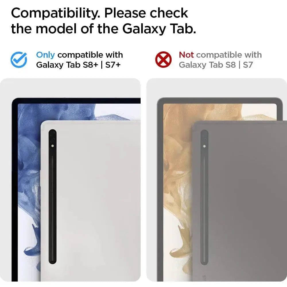 Galaxy Tab S8 Plus / S7 Plus Case Rugged Armor Pro - Spigen Singapore