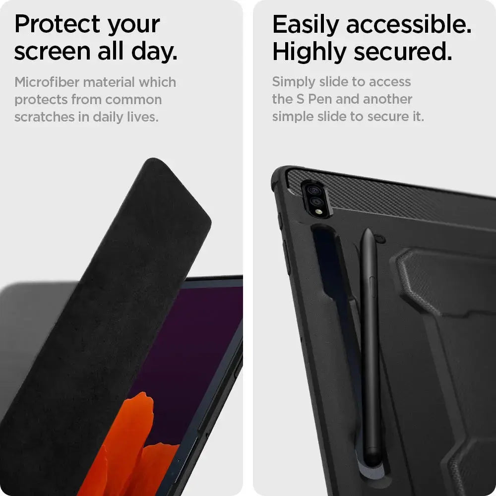 Galaxy Tab S8 Plus / S7 Plus Case Rugged Armor Pro - Spigen Singapore