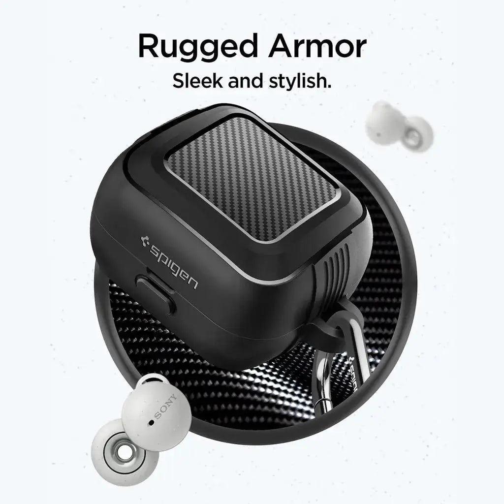 Sony LinkBuds Case Rugged Armor - Spigen Singapore