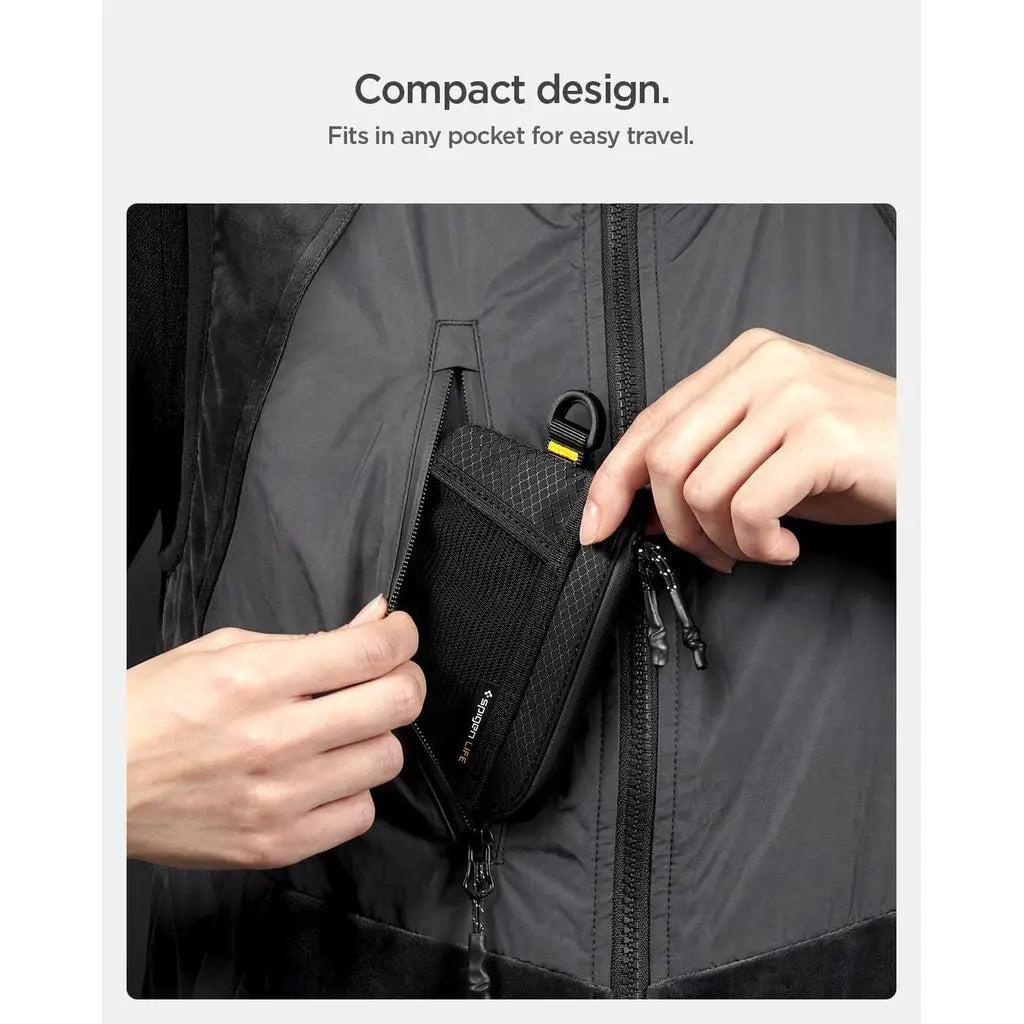 Spigen 10 Cards RFID Blocking Soft Card Holder Wallet Slim Wallet Waterproof Lightweight LF300