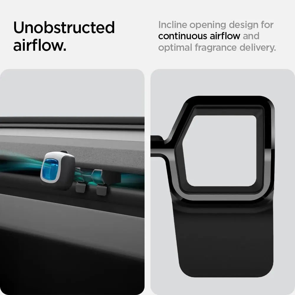 Spigen 2 Pack Tesla Model Y Juniper (2025/2026) & Model 3 Highland (2024/2025) Air Freshener Adapter Tesla Accessories