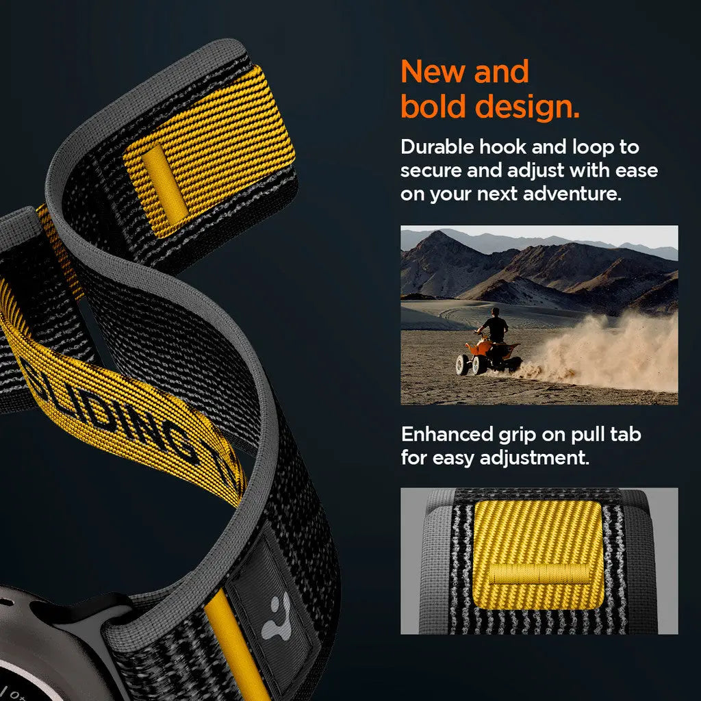 Spigen Apple Watch Strap Series (49mm / 46mm / 45mm / 44mm / 42mm) Watch Band Athlex Air Premium Comfortable Fabric Band