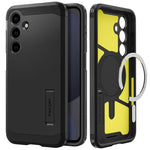 Spigen Galaxy S24 FE Case Tough Armor MagFit Casing Magnetic Phone Case Extreme Protection Samsung Cover