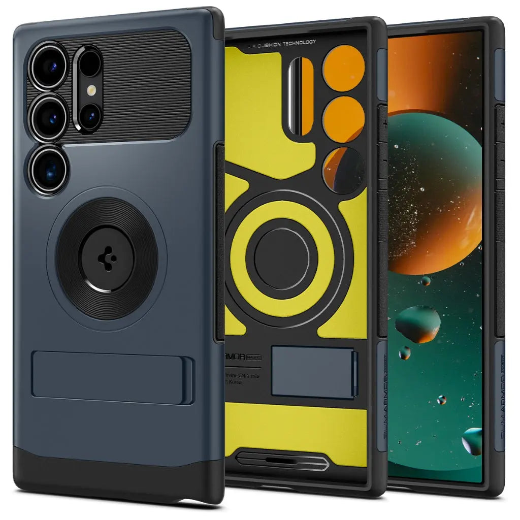 Galaxy S24 Ultra Case Slim Armor MagFit - Spigen Singapore Spigen Singapore Phone Cases, Covers, & Skins 59.99 Metal-Slate