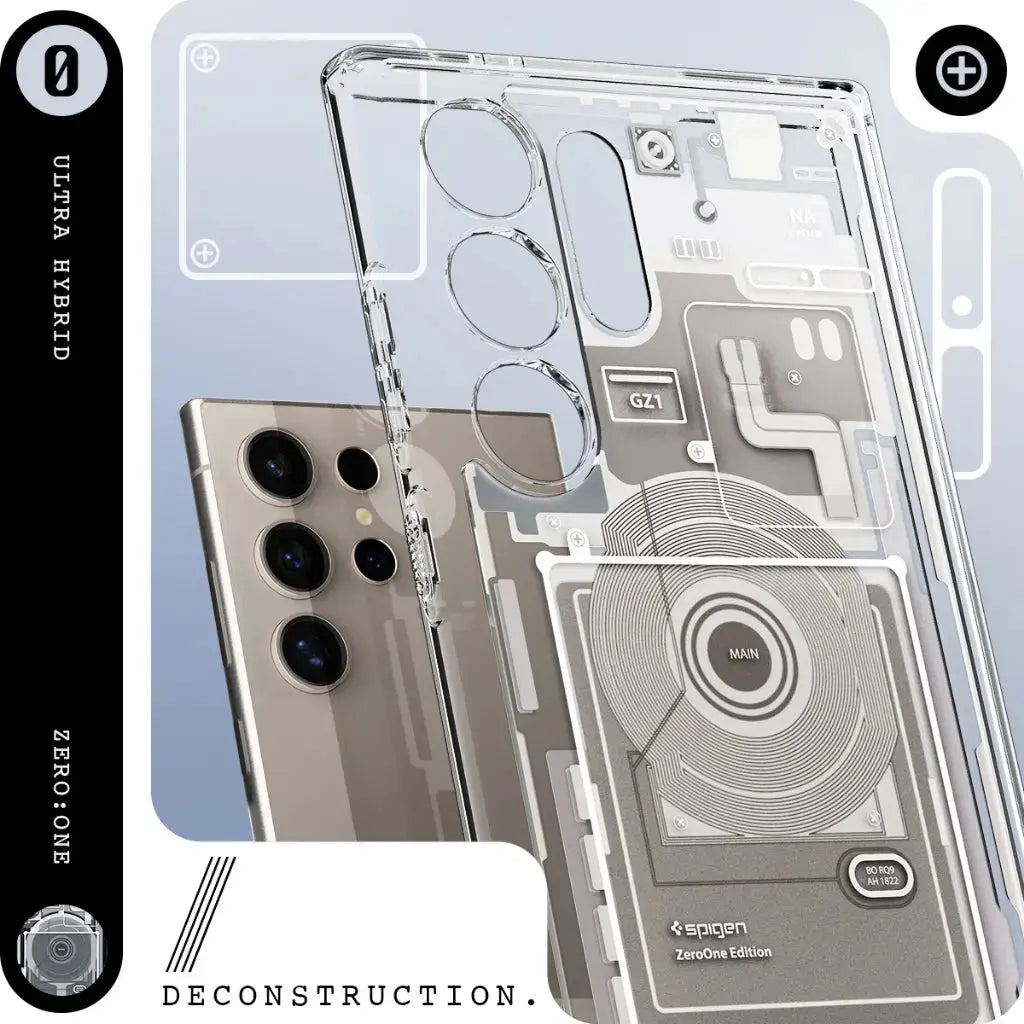Galaxy S24 Ultra Case Ultra Hybrid Zero One - Spigen Singapore