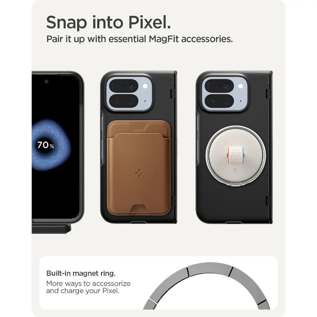 Spigen Google Pixel 10 Pro Fold Case Slim Armor Pro MagFit Magnetic Phone Case All Around Protection Magnetic Case