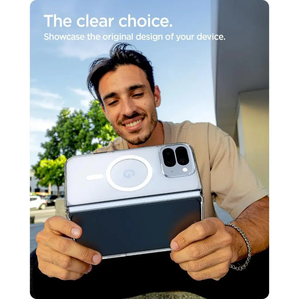 Spigen Google Pixel 10 Pro Fold Case Ultra Hybrid MagFit Magnetic Phone Case Clear Case Magnetic Case Google Pixel Case
