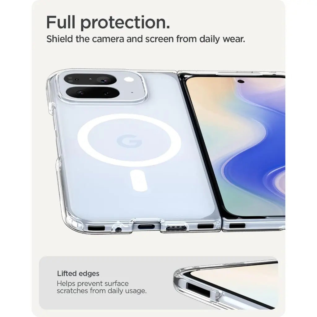 Spigen Google Pixel 10 Pro Fold Case Ultra Hybrid MagFit Magnetic Phone Case Clear Case Magnetic Case Google Pixel Case