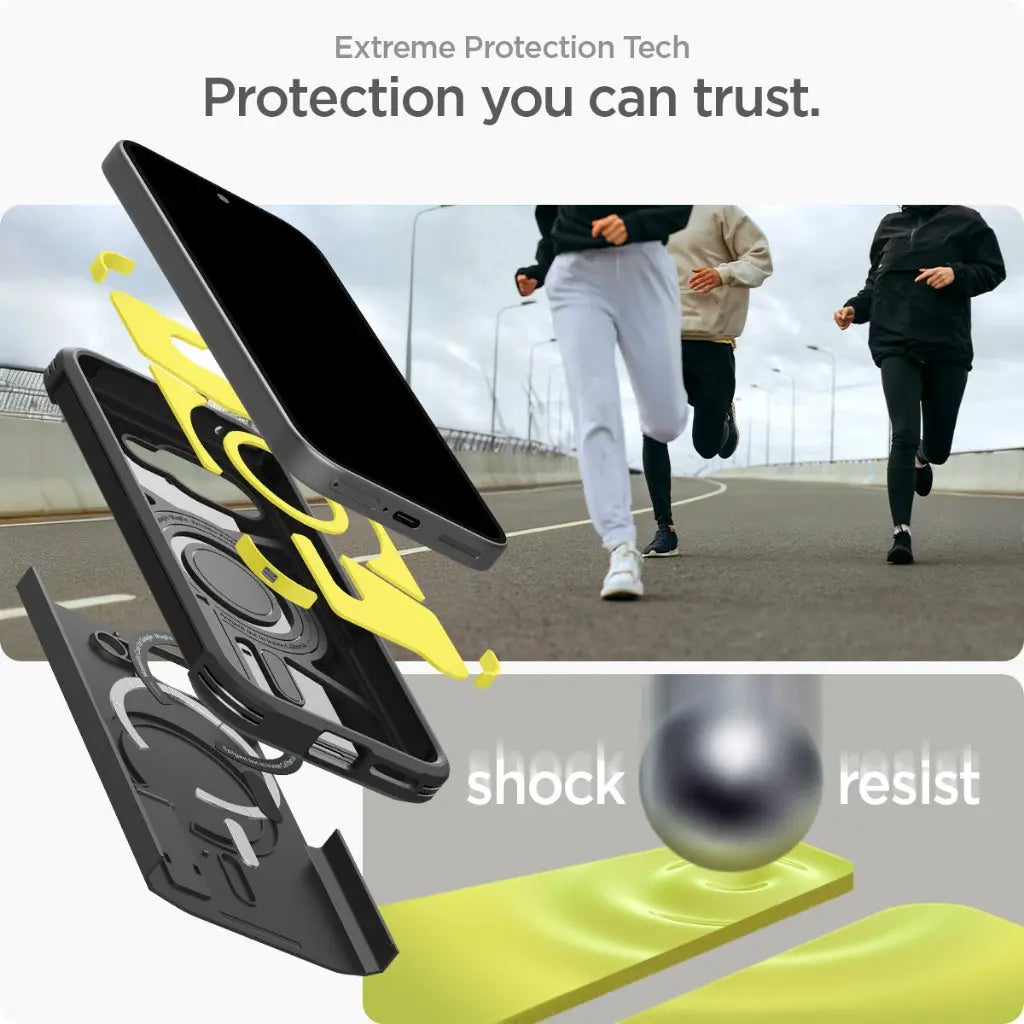 Spigen Google Pixel 9a Case Tough Armor MagFit Magnetic Phone Case Kickstand & Extreme Protection Google Pixel 9a Cover