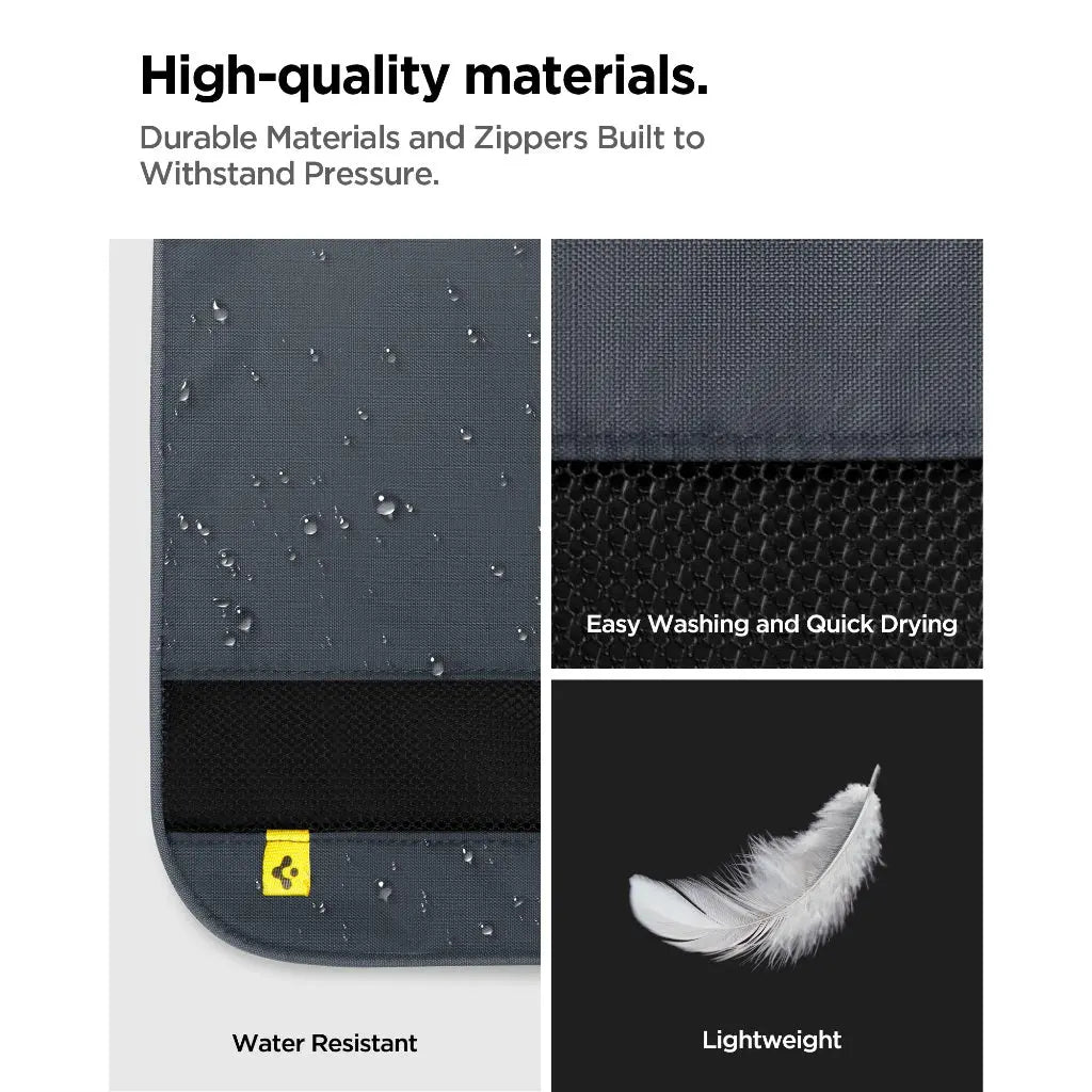 Spigen KD600 Compression Travel Packing Cubes Travel Organiser for Suitcases & Carry On Expandable Luggage Storage Bag