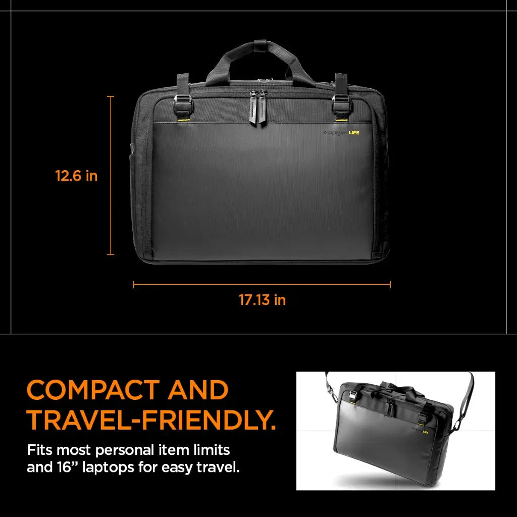 Spigen Klasden KD300 Laptop Business Shoulder Bag Laptop Briefcase Laptop Bag Laptop Storage Bag Laptop Case Travel Bag
