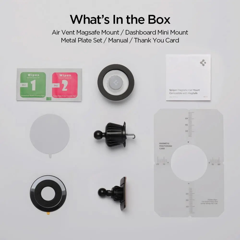 Spigen MFT13 MagSafe Car Mount Air Vent Car Mount Dashboard Phone Stand Holder iPhone Car Phone Holder Car Accessories